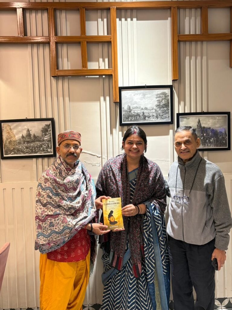 Shantanu gupta (right) RP Jain ji (left)
